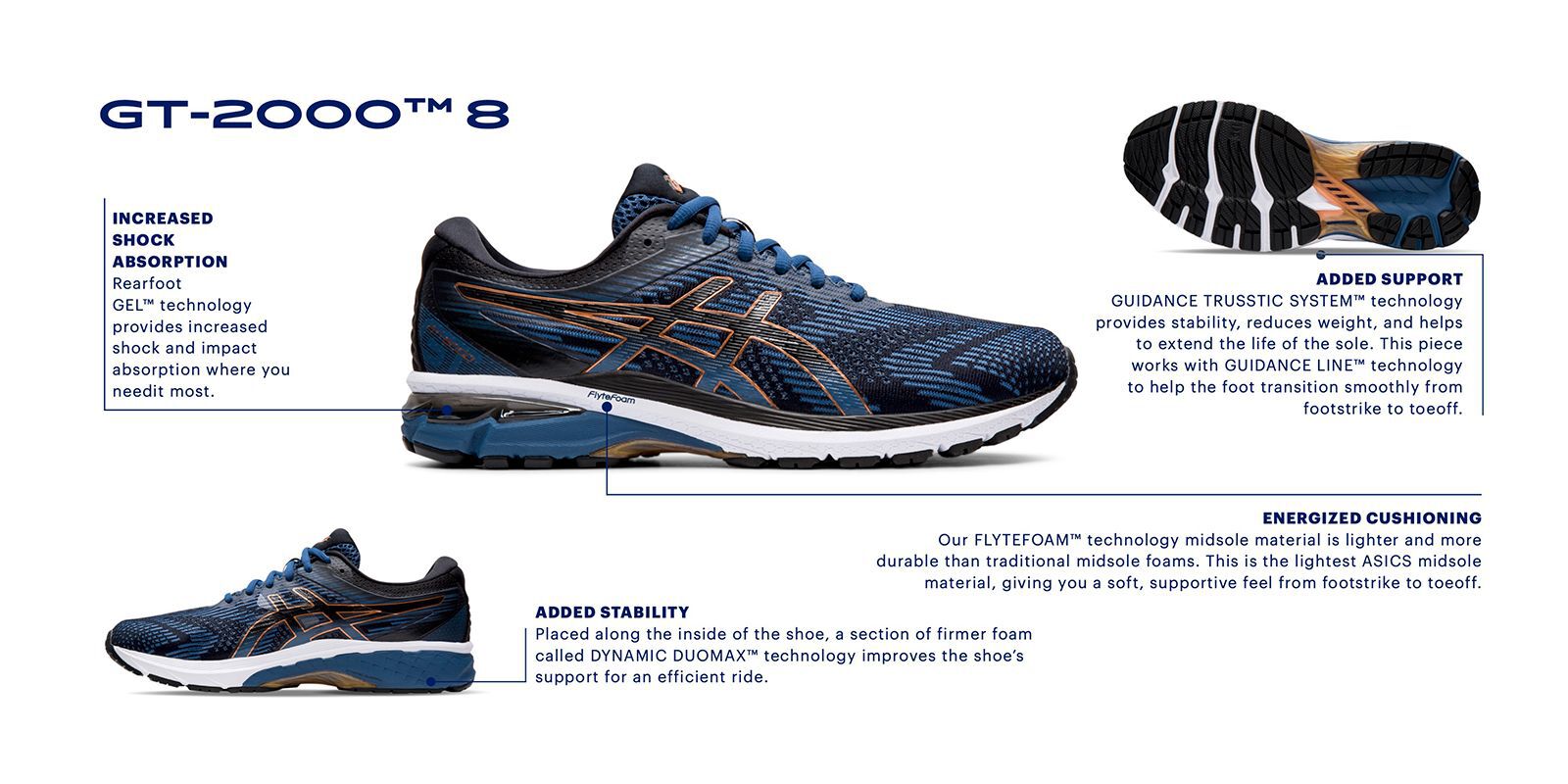 Men S Gt 00 8 Smoke Blue Black Run Further Asics