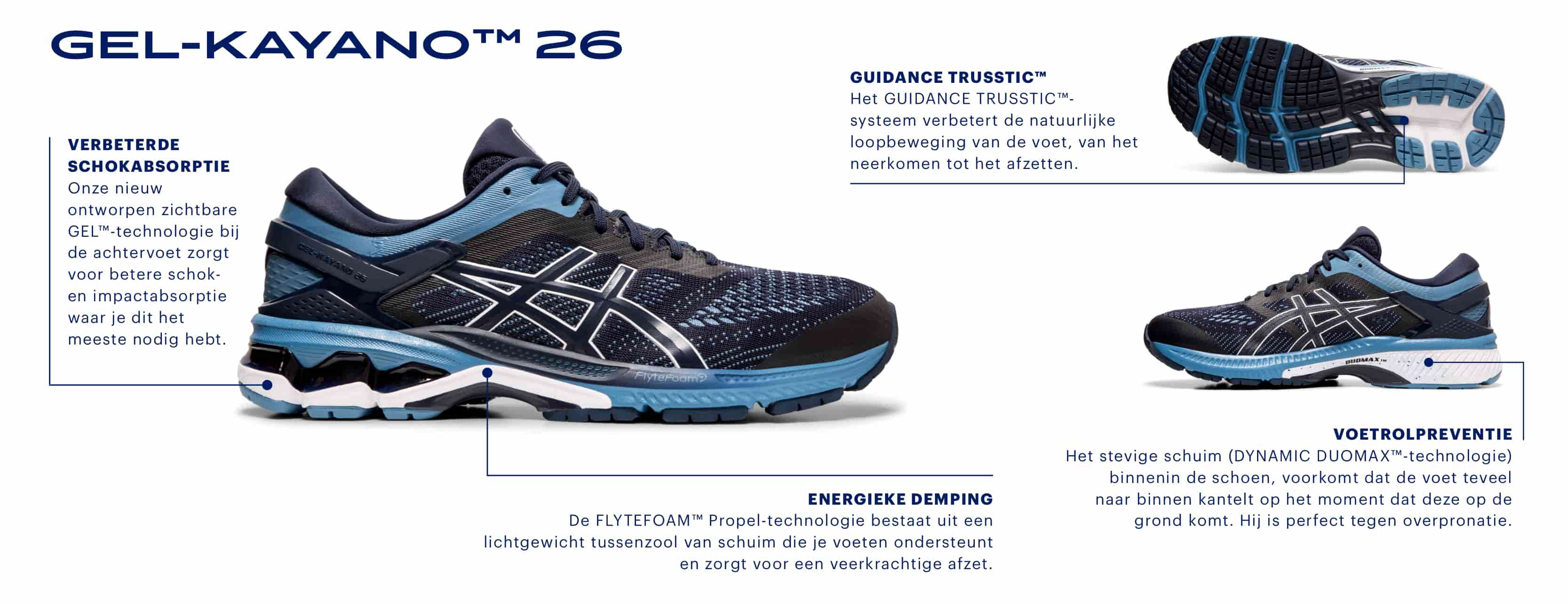 Gel Kayano 26 Technology