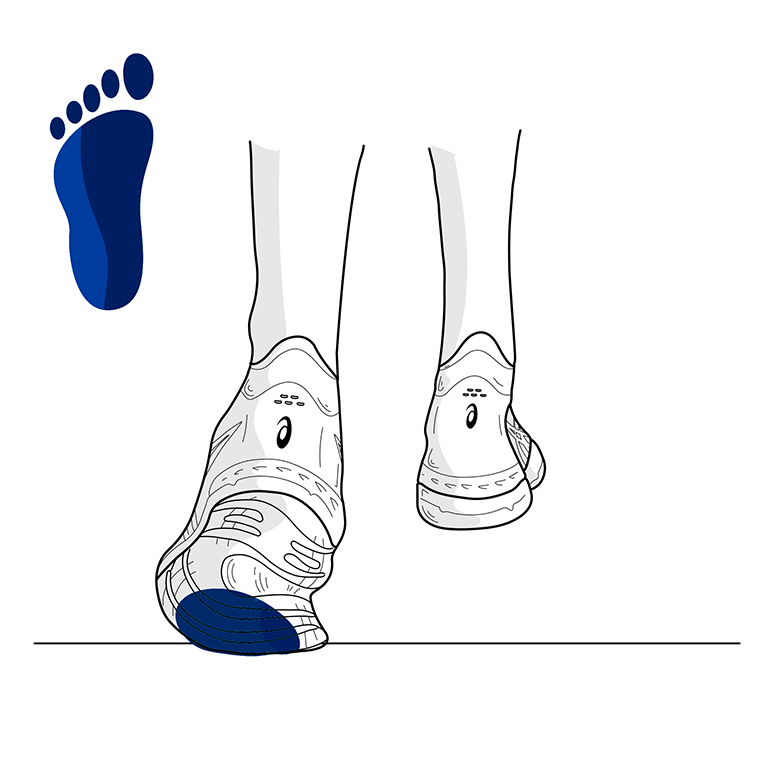 asics flat foot