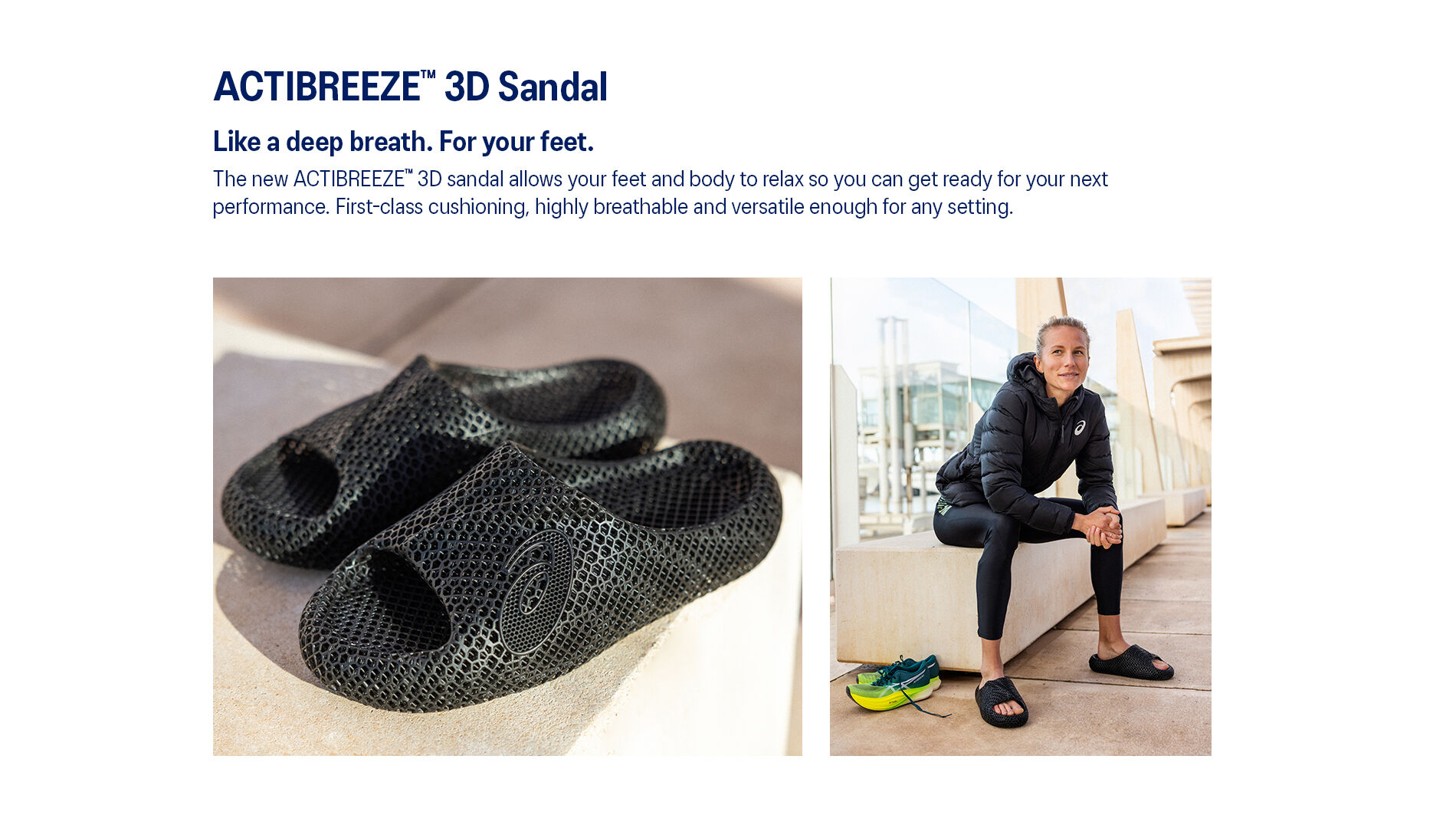 ASICS Makes 3D Printed Footwear Debut With New ACTIBREEZE 3D SANDAL 3D  Printing Industry 