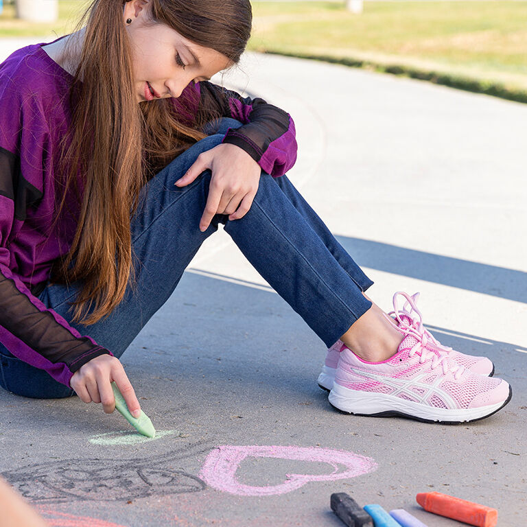 girls asics shoes