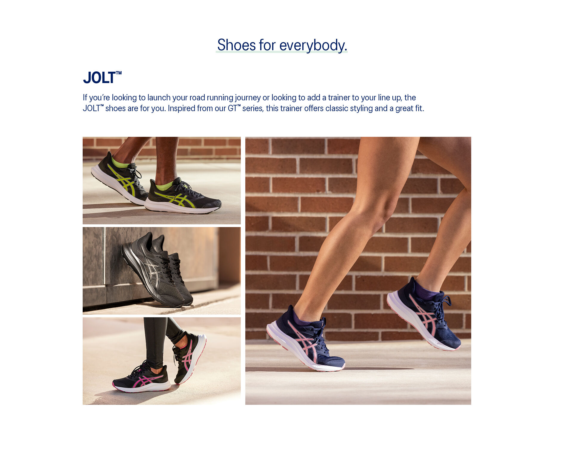 4 ASICS | Women\'s Running Shoes Dusk Violet/White JOLT | |