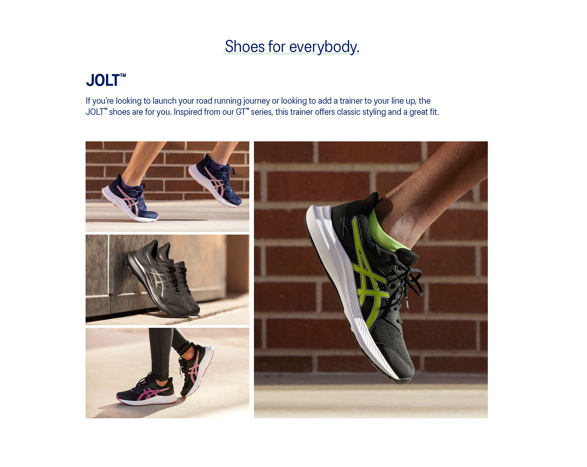Men's JOLT 4 | Midnight/Electric Red | Running Shoes | ASICS