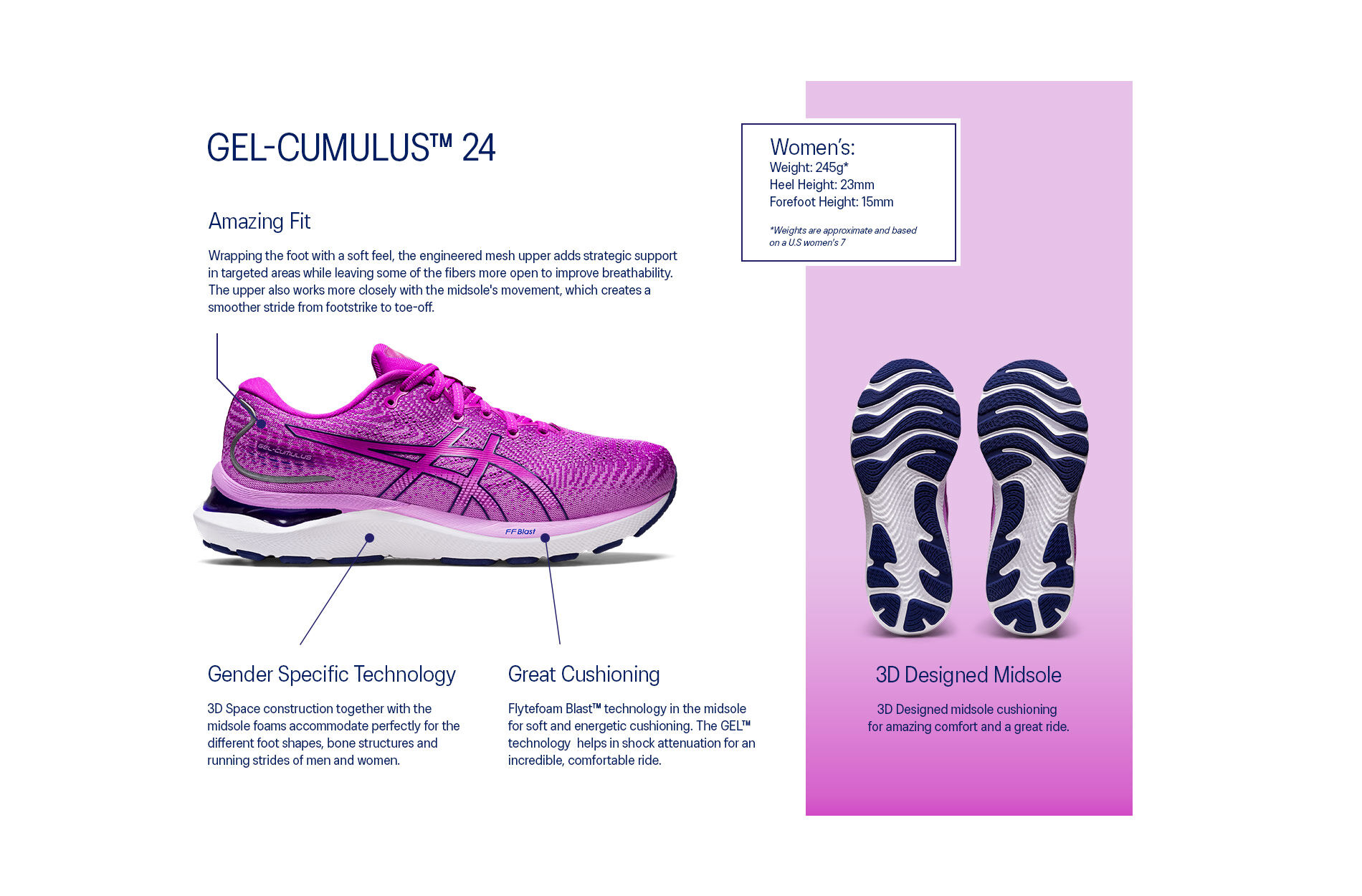 ASICS GEL-CUMULUS 24 Womens