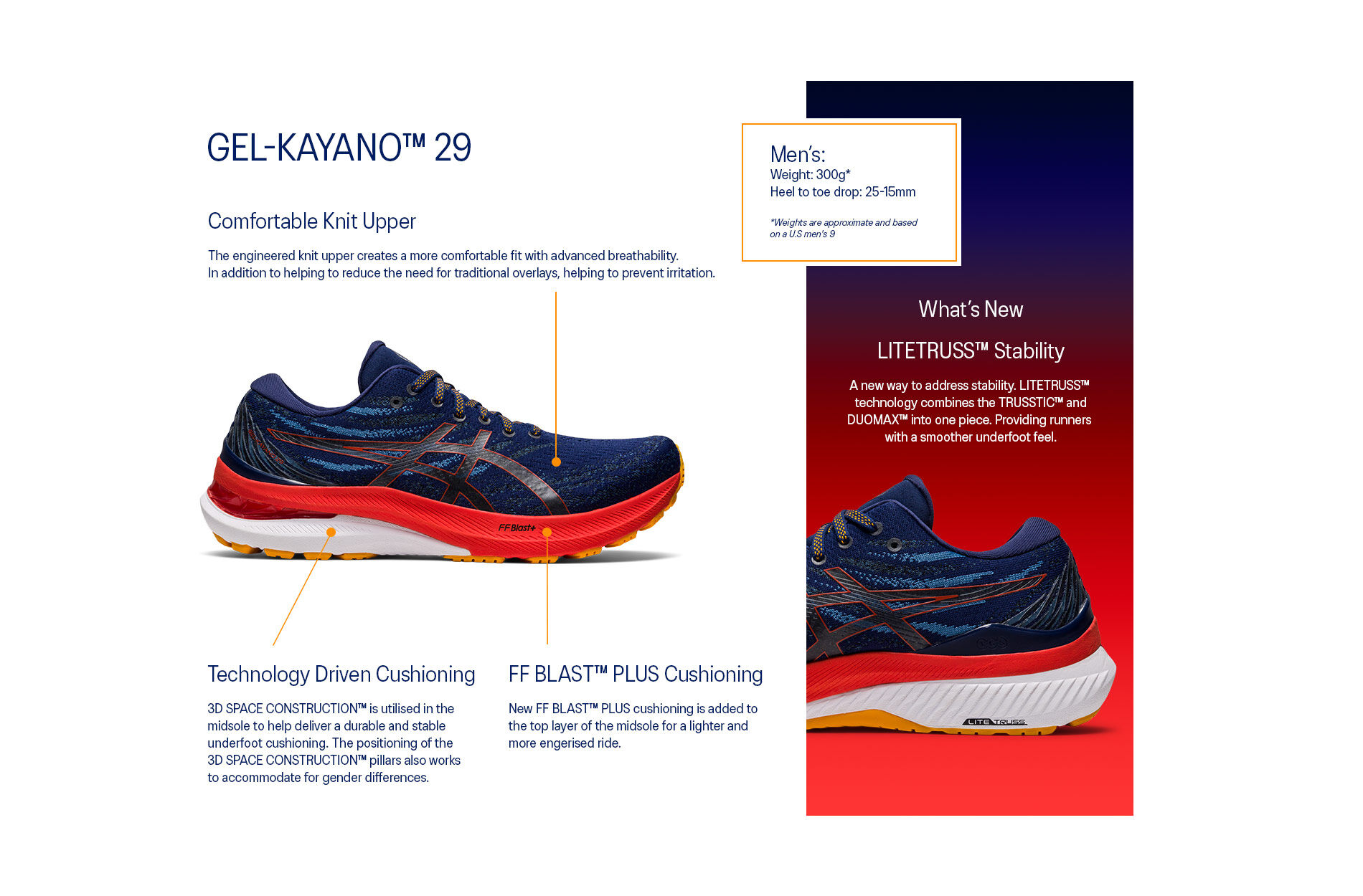 ASICS GEL-KAYANO 29 Mens