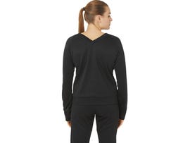 BRUSHED MOBILITY KNIT PULLOVER TOP