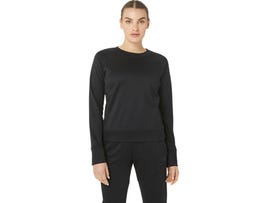 ASICS BRUSHED MOBILITY KNIT PULLOVER TOP