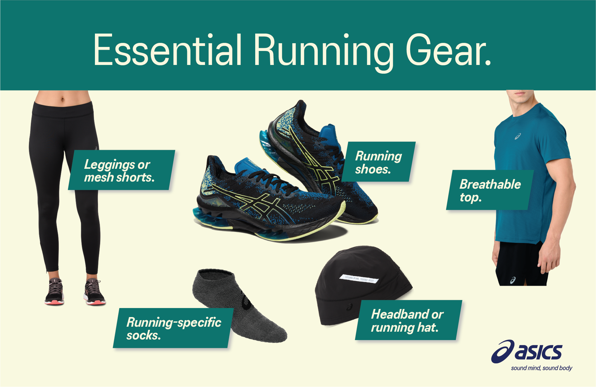 Essential Running Gear ASICS