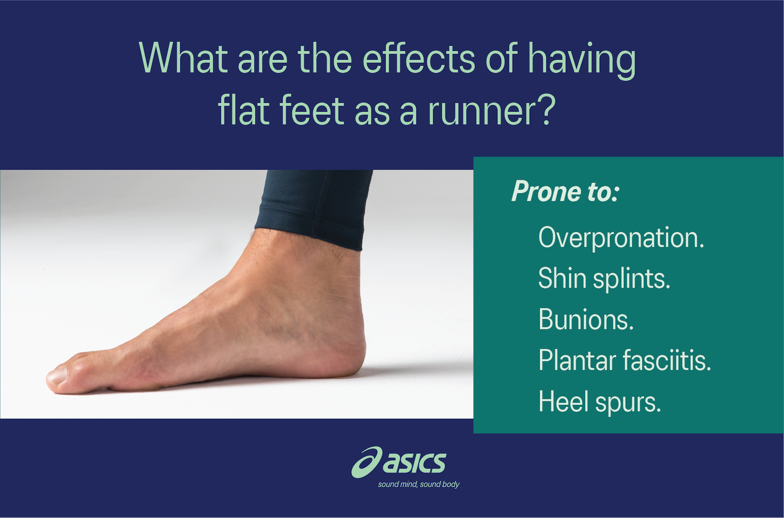 Choosing Running Shoes for Flat Feet 