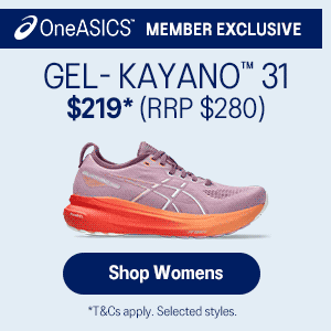 asics long distance running shoes