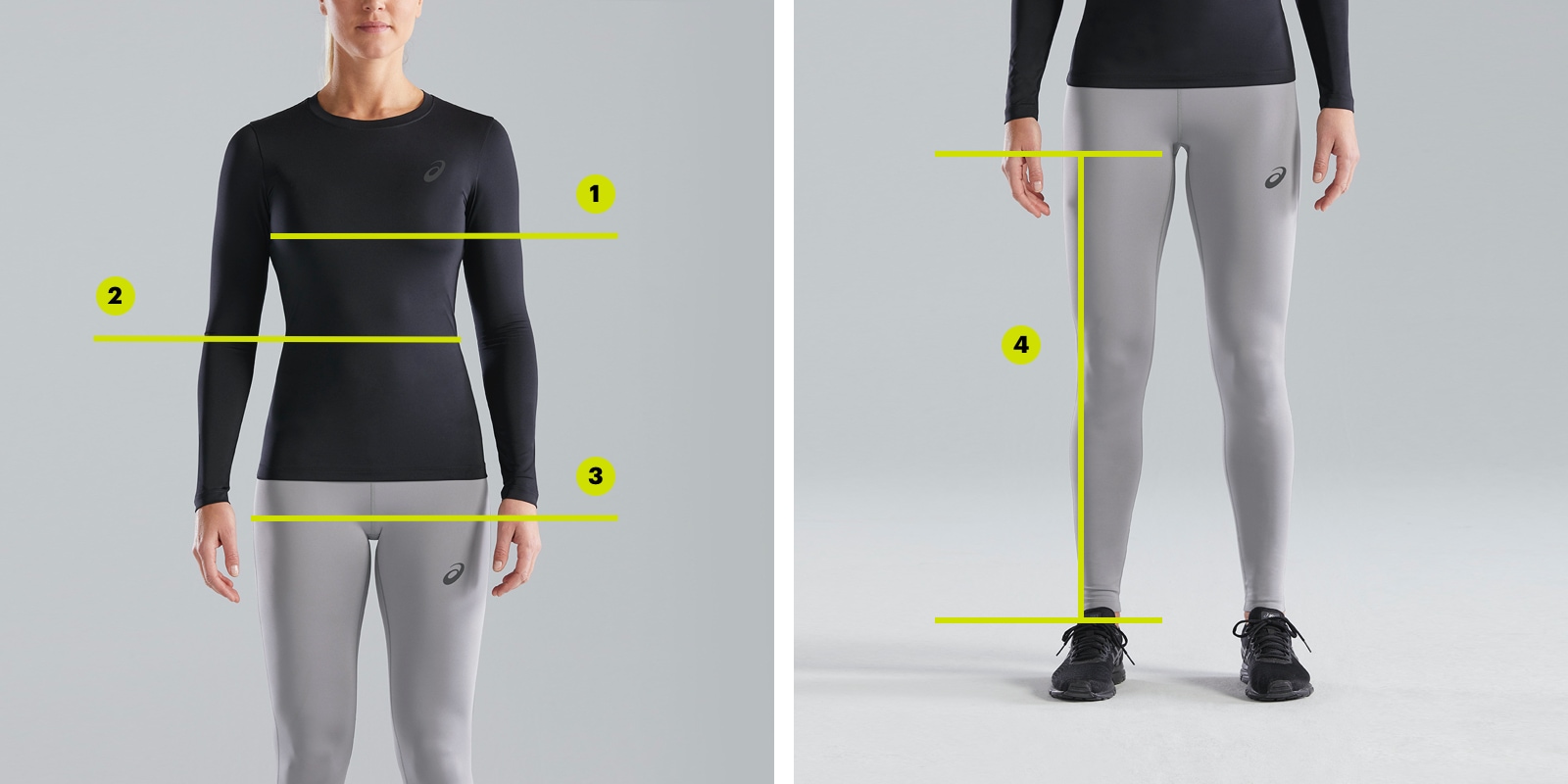Clothing Size Guide | ASICS