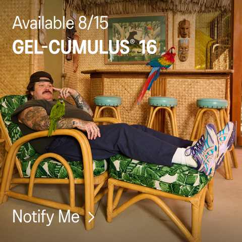 ASICS Sportstyle Cumulus 16 as see on Matty Matheson