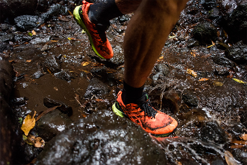 shoes in mud